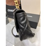 CHANEL 19 bag goat skin
