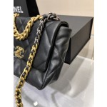 CHANEL 19 bag goat skin