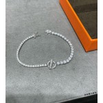 Hermes OT Square Diamond Bracelet