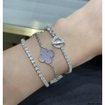 Hermes OT Square Diamond Bracelet