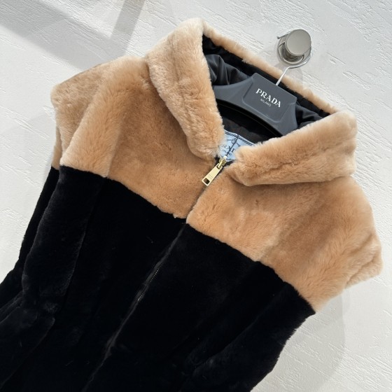 PRADA fur integrated G91 (consult customer service to confirm the size before placing an order for customized products)