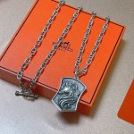 Hermes Pig Nose Necklace