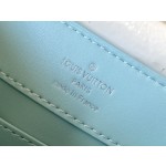 𝐋𝐎𝐔𝐈𝐒𝐕𝐔𝐈𝐓𝐓𝐎𝐍 M48865 blue crocodile pattern silver buckle