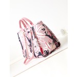 CHANEL print ➕ Wooden pearl logo beach bag model number AS3257