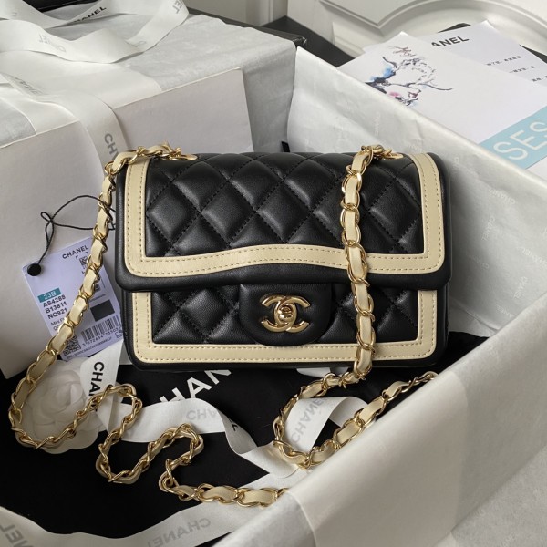 CHANEL 23B New CF AS4288 Panda Vintage