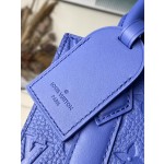 Louis Vuitton M46453 Blue Full Leather Mini Men's Bag Collection