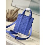 Louis Vuitton M46453 Blue Full Leather Mini Men's Bag Collection