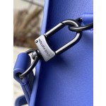 Louis Vuitton M46453 Blue Full Leather Mini Men's Bag Collection