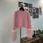 LOEWE Sweater Fur G75 (Consult customer service to confirm the size before placing an order for a customized version)
