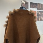 MaxMara Fox Fur Coat G73 (consult customer service to confirm the size before placing a custom order)