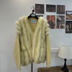 MaxMara Fox Fur Coat G71 (Please consult customer service to confirm the size before placing a custom order)