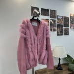 MaxMara Fox Fur Coat G70 (Please consult customer service to confirm the size before placing a custom order)