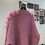 MaxMara Fox Fur Coat G70 (Please consult customer service to confirm the size before placing a custom order)