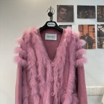 MaxMara Fox Fur Coat G70 (Please consult customer service to confirm the size before placing a custom order)
