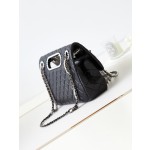 CHANEL model number AS4221 Heavy Industry Pearl and Black Chain