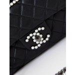 CHANEL model number AS4221 Heavy Industry Pearl and Black Chain