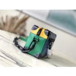 𝐋𝐎𝐔𝐈𝐒𝐕𝐔𝐈𝐓𝐓𝐎𝐍 M44840 Blue Green Mini Soft Trunk Handbag