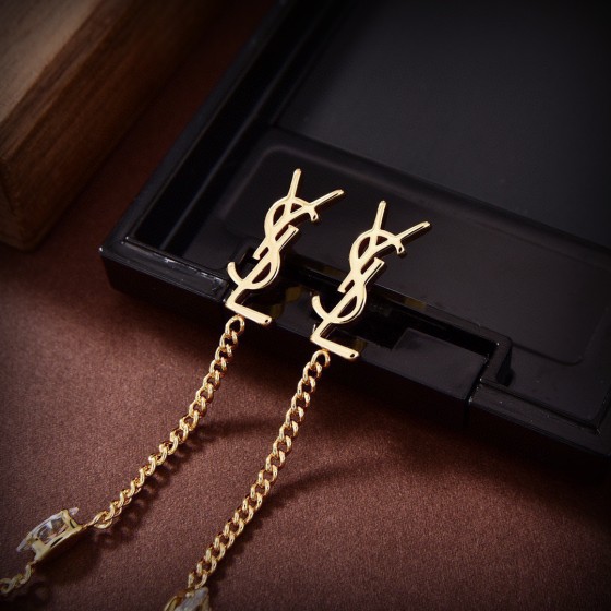 Saint Laurent YSL earrings studs