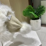 圣诞节 普拉达挂球毛线帽