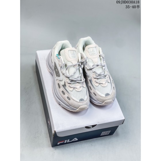 斐乐 女鞋休闲鞋厚底老爹鞋圣诞节配色