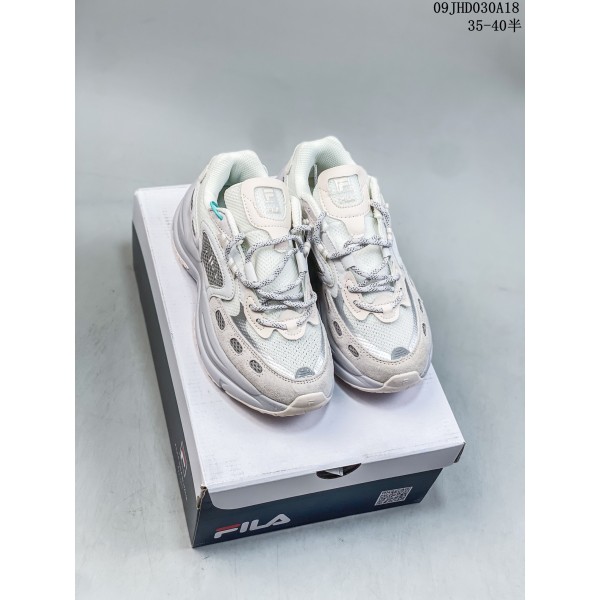 斐乐 女鞋休闲鞋厚底老爹鞋圣诞节配色