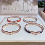 Herm è s Enamel Bracelet Small Mini Edition 8mm Precision Edition