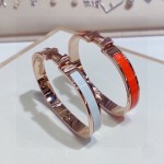 Herm è s Enamel Bracelet Small Mini Edition 8mm Precision Edition