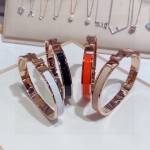 Herm è s Enamel Bracelet Small Mini Edition 8mm Precision Edition