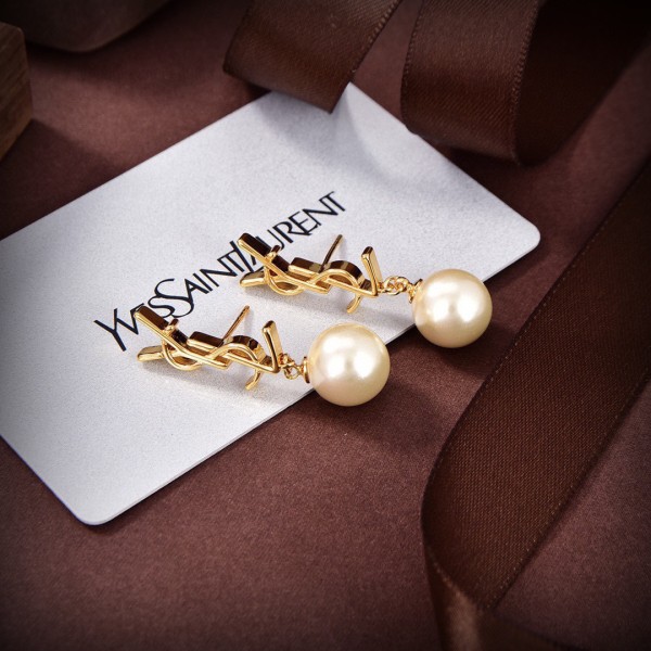 Saint Laurent YSL earrings studs