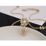 CHANEL Pink Diamond Double C Bracelet