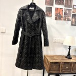 DIOR New Leather Coat G49 (Consult customer service to confirm the size before placing an order for a customized version)