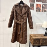 DIOR New Leather Coat G48 (Consult customer service to confirm the size before placing an order for a customized version)