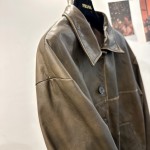 Prada's new leather jacket G47 (consult customer service to confirm the size before placing an order for a customized version)