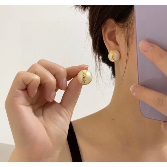 Saint Laurent YSL earrings studs