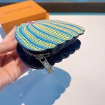 LOUIS VUITTON Grassland Yazuma Pumpkin Zero Wallet Pendant, Pumpkin Zero Wallet