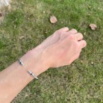 Crow Heart Bracelet Dark Millennium Wind Cross Skeleton