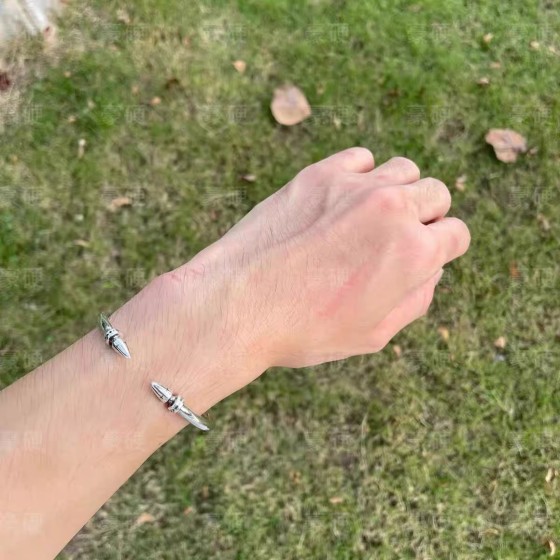 Crow Heart Bracelet Dark Millennium Wind Cross Skeleton