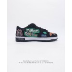Nike Neckface x Nike SB Dunk Low Black Halloween Skateboarding Shoe