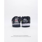 Nike Neckface x Nike SB Dunk Low Black Halloween Skateboarding Shoe