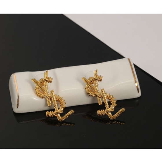 Saint Laurent YSL earrings studs