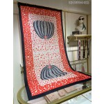 LOUIS VUITTON Pumpkin Print Long Scarf
