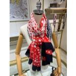 LOUIS VUITTON Pumpkin Print Long Scarf