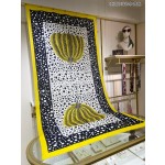 LOUIS VUITTON Pumpkin Print Long Scarf