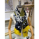 LOUIS VUITTON Pumpkin Print Long Scarf
