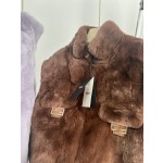 Fendi Rex Rabbit Fur Vest G21 (consult customer service to confirm size before placing an order)