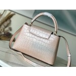 𝐋𝐎𝐔𝐈𝐒𝐕𝐔𝐈𝐓𝐓𝐎𝐍 Flowing Gold Crocodile Pattern M48865