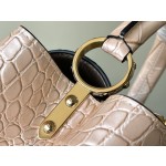 𝐋𝐎𝐔𝐈𝐒𝐕𝐔𝐈𝐓𝐓𝐎𝐍 Flowing Gold Crocodile Pattern M48865