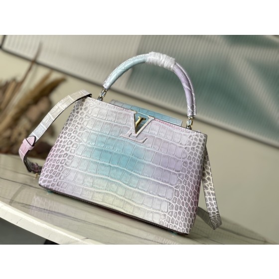 𝐋𝐎𝐔𝐈𝐒𝐕𝐔𝐈𝐓𝐓𝐎𝐍 Colorful Crocodile Pattern M48865