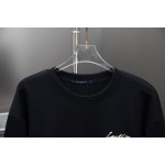 Louis Vuitton 23ss New Round Neck Sweater with Pumpkin Pattern Appearing from Bottom