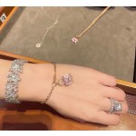 Hermes Pink Full Diamond Kangkang Bag